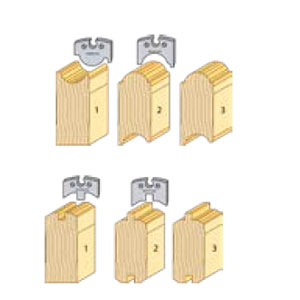 Набор строгальных ножей для вагонки для SH410 | Официальный дистрибьютор Logosol