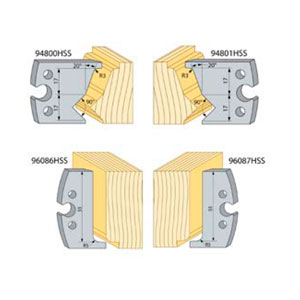Стартовый набор строгальных ножей и клиньев для PH360/PH365 | Официальный дистрибьютор Logosol