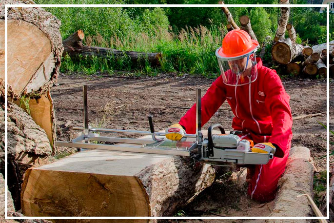 Подбираем пилу для мини-пилорамы