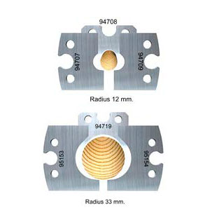 Строгальные ножи для круглого профиля (комплекты по 3, 4 шт.) | Официальный дистрибьютор Logosol