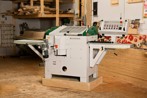Четырехсторонний строгальный станок Logosol PH360 | Официальный дистрибьютор Logosol