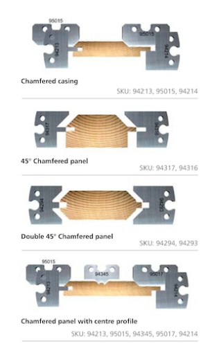 Строгальные ножи для панельной обшивки (комплекты по 2, 3, 4 шт.) | Официальный дистрибьютор Logosol