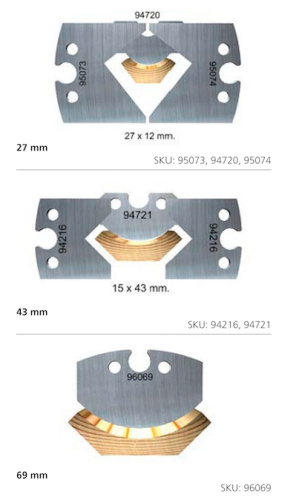 Строгальные ножи для карниза (комплекты по 1, 2, 3 шт.) | Официальный дистрибьютор Logosol