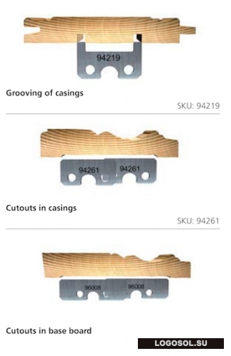 Строгальные ножи для пазов | Официальный дистрибьютор Logosol