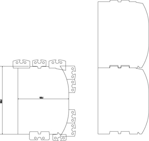 Набор ножей и клиньев для LM410, 150-200 мм | Официальный дистрибьютор Logosol
