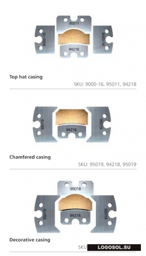 Строгальные ножи для панельной обшивки (комплекты по 2, 3, 4 шт.) | Официальный дистрибьютор Logosol