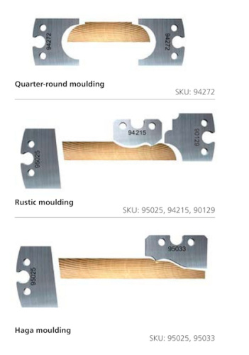 Строгальные ножи для панельной обшивки (комплекты по 2, 3, 4 шт.) | Официальный дистрибьютор Logosol