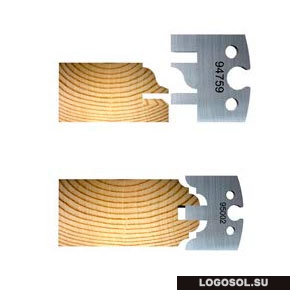 Строгальные ножи для дверного профиля | Официальный дистрибьютор Logosol