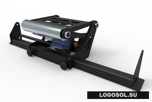 Ручная гидравлическая подножка, B1001 | Официальный дистрибьютор Logosol