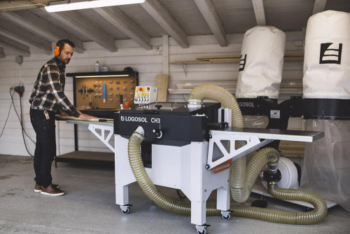 Трехсторонний строгальный станок Logosol CH3 | Официальный дистрибьютор Logosol