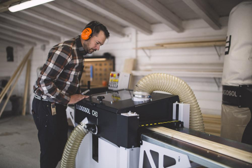 Трехсторонний строгальный станок Logosol CH3 | Официальный дистрибьютор Logosol